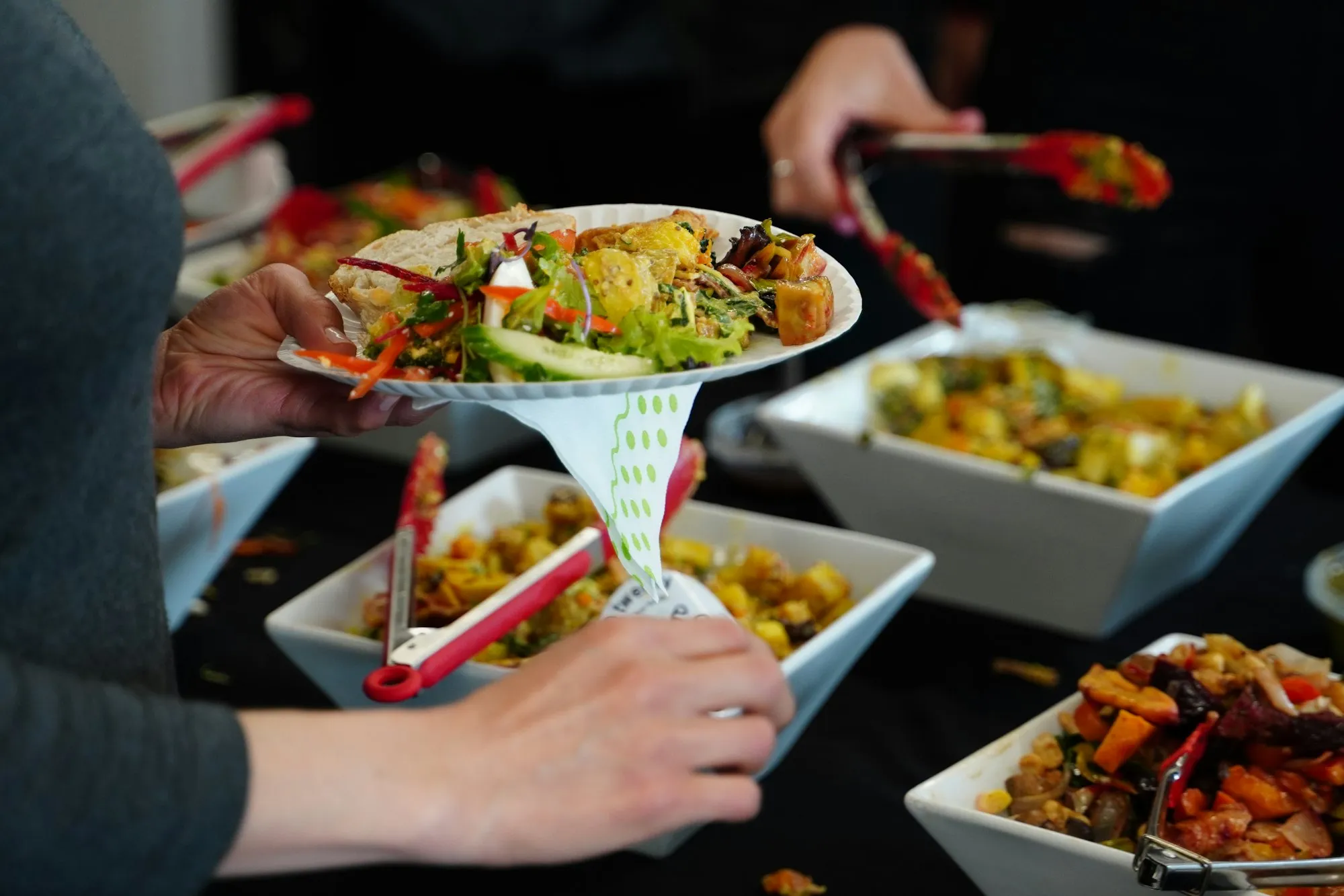 Buffet serve
